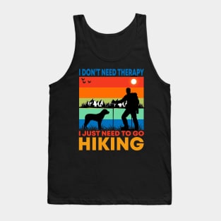 Hiking T - Shirt Design Tank Top